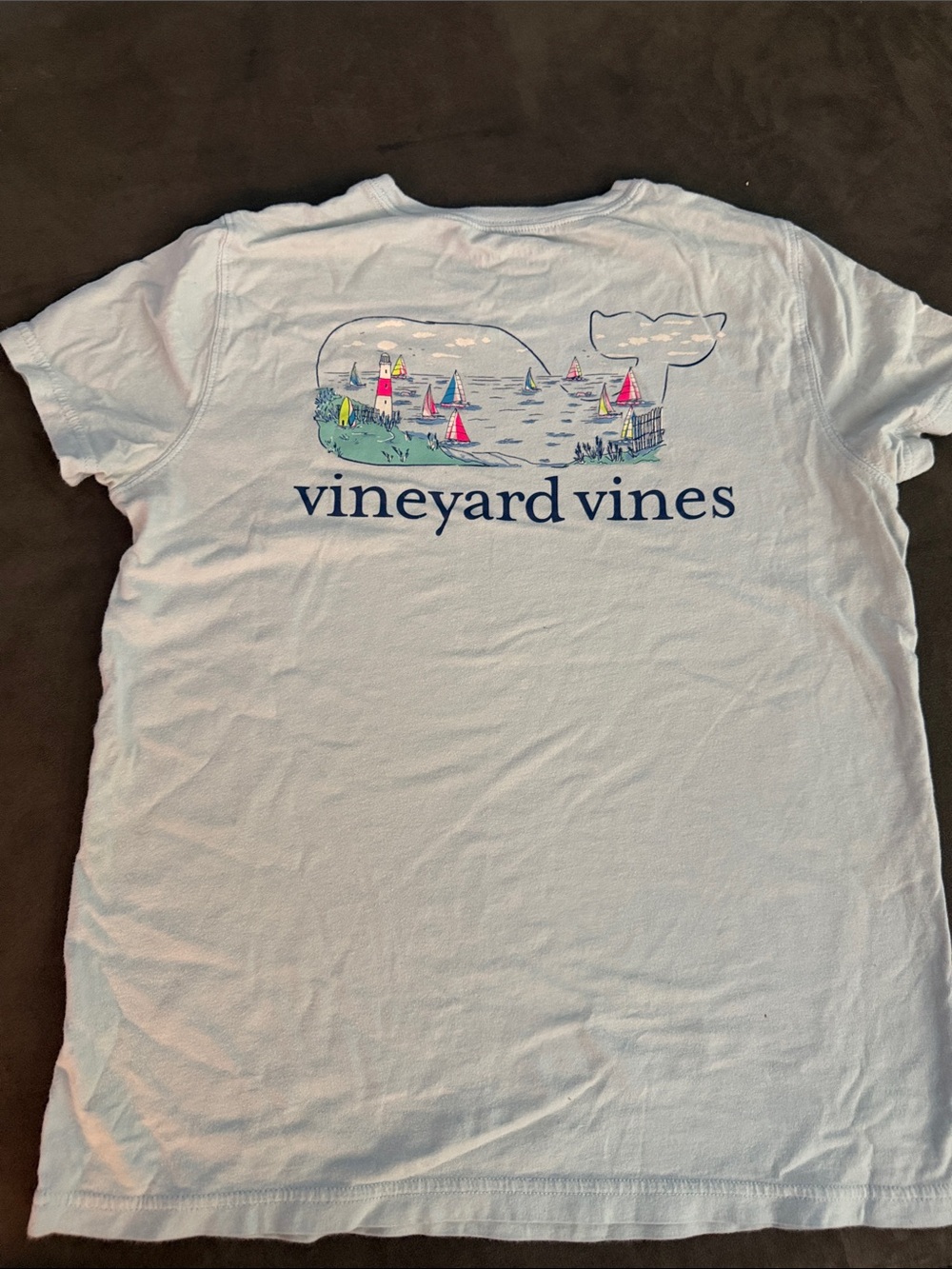 Vineyard Vines White Whale & Sailboat Graphic Tee